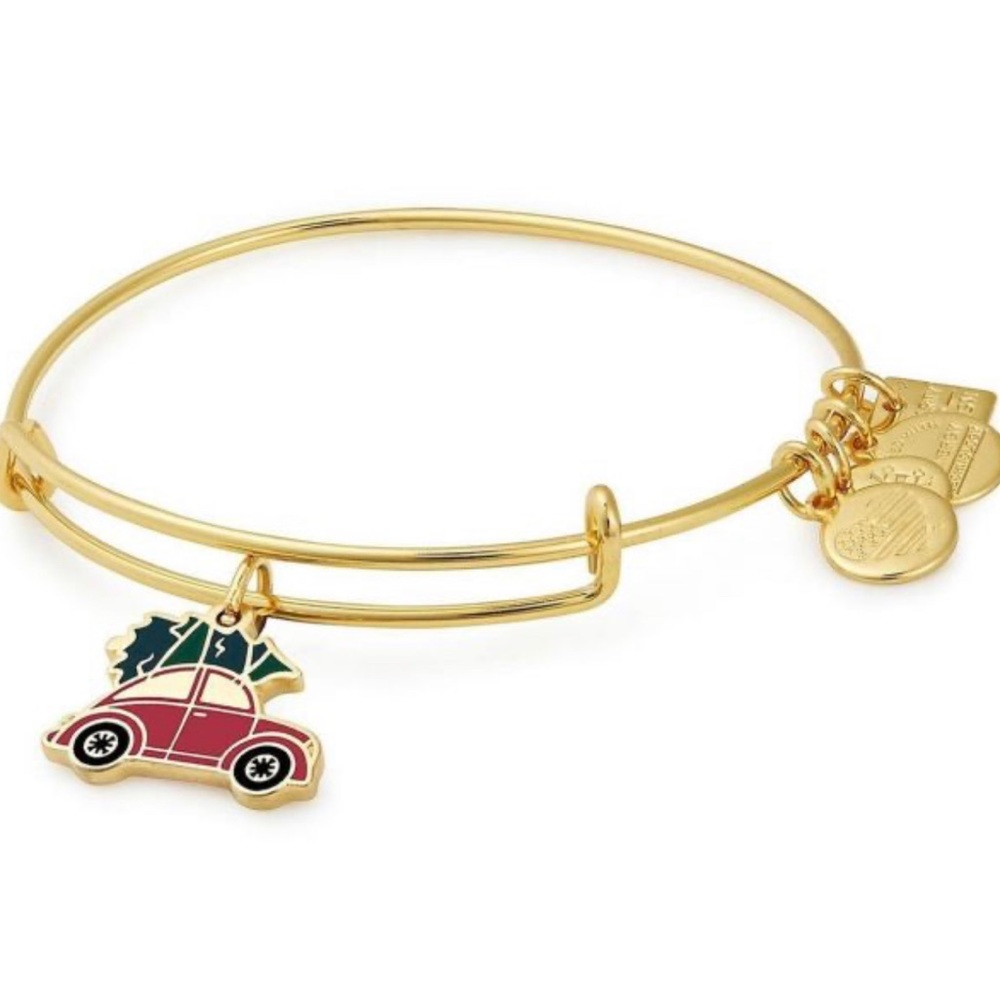 🎄 Alex and Ani Christmas Car Journey Bracelet +FREE GIFT!